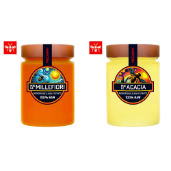 Confezioni di Miele - Acacia e Millefiori 410g