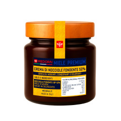 PGI Piedmont Hazelnut Cream 52% Fondente Avvolgente 250g