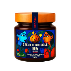 Crema di Nocciola Piemonte IGP 56% Fondente Intensa 250g